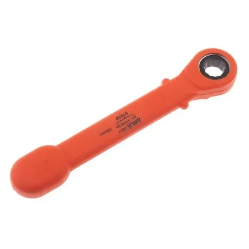 ITL Insulated Tools Ltd Ring Spanner, 10mm, Metric, 201 mm Overall, VDE/1000V - 9111308 product image