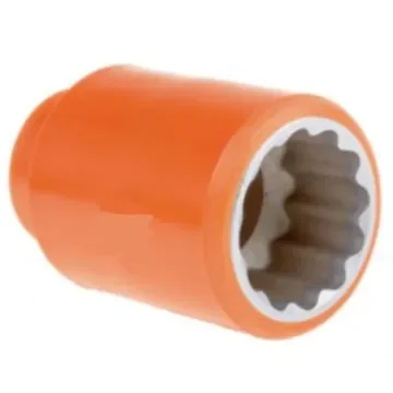 ITL Insulated Tools Ltd 1/2 in Drive 24mm Insulated Standard Socket, 12 point, VDE/1000V, 54 mm Overall Length - 9111455 product image