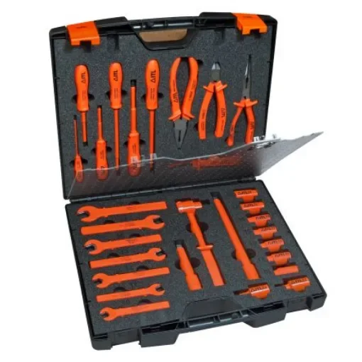 ITL Insulated Tools Ltd 29 Piece Engineers Tool Kit with Case, VDE Approved - 9111547 product image