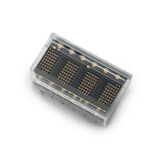 HCMS-2902 Broadcom 4 Digit Dot Matrix LED Display, 5 x 7 Dot Matrix Red 270 µcd 3.7mm product image