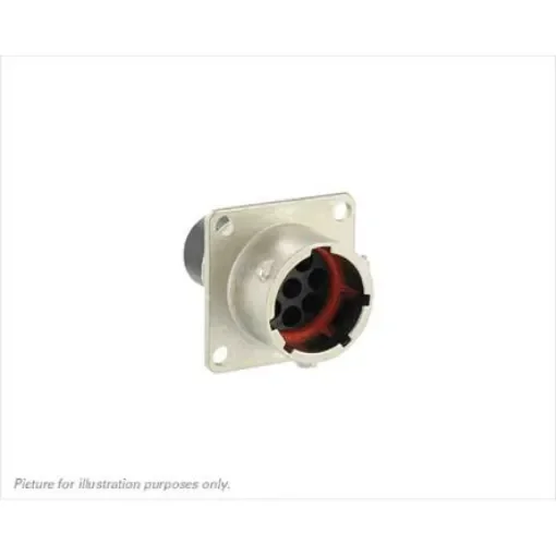 Souriau Sunbank by Eaton Circular Connector, 8 Contacts, Flange Mount, Plug, Male, IP68, IP69K, UT0 Series - UT00128PH6 product image