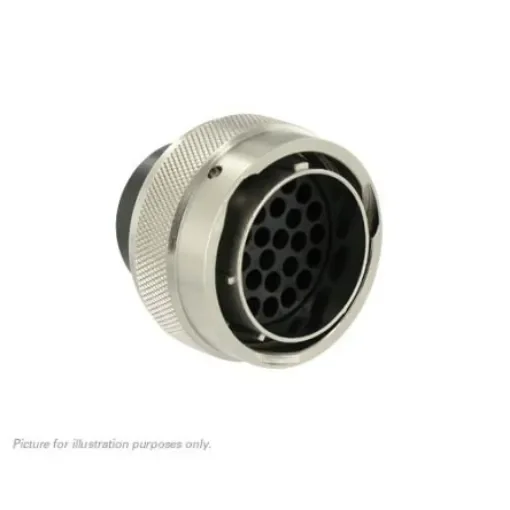 Souriau Sunbank by Eaton Circular Connector, 28 Contacts, Cable Mount, Plug, Male, IP68, IP69K, UT0 Series - UT062028PH product image