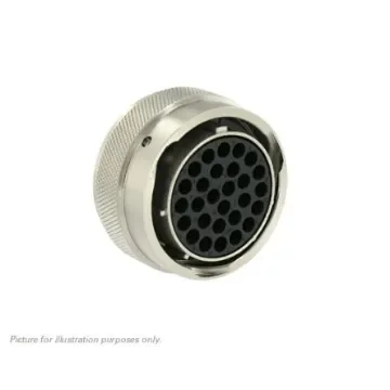 Souriau Sunbank by Eaton Circular Connector, 28 Contacts, Cable Mount, Socket, Female, IP68, IP69K, UT0 Series - UT062028SH product image