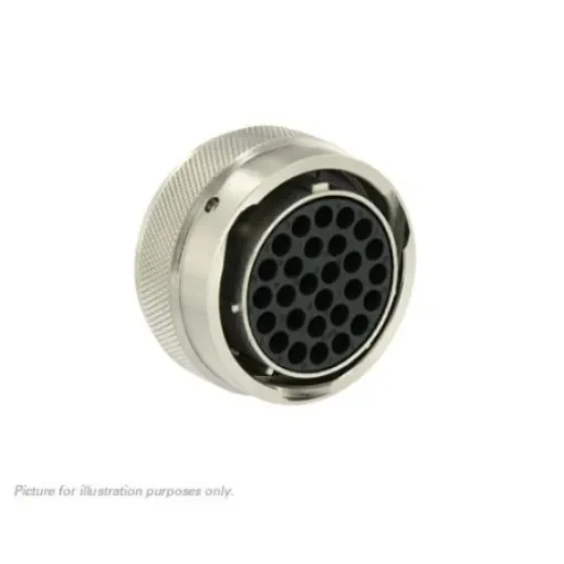 Souriau Sunbank by Eaton Circular Connector, 28 Contacts, Cable Mount, Socket, Female, IP68, IP69K, UT0 Series - UT062028SH product image
