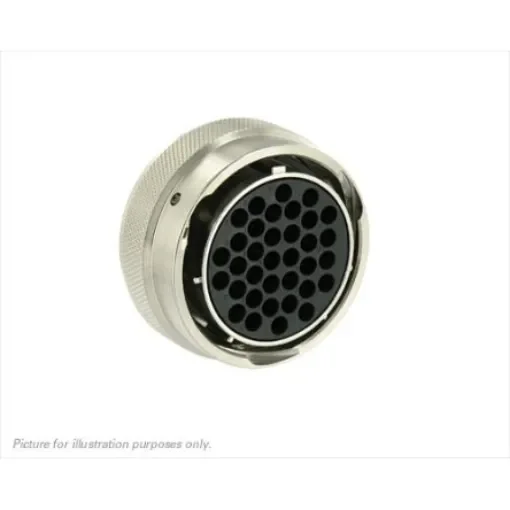 Souriau Sunbank by Eaton Circular Connector, 35 Contacts, Cable Mount, Plug, Female, IP68, IP69K, UT0 Series - UT062235SH product image