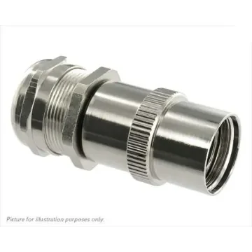 Souriau Sunbank by Eaton, UT0Size 18 Straight Cable Clamp With Strain Relief, For Use With UT0-UT0W Series Circular - UT0S18JCSL product image