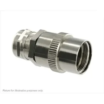 Souriau Sunbank by Eaton, UT0Size 20 Straight Cable Clamp With Strain Relief, For Use With UT0-UT0W Series Circular - UT0S20JCS product image