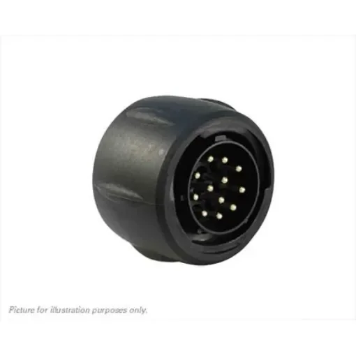 Souriau Sunbank by Eaton Circular Connector, 12 Contacts, Cable Mount, Socket, Male, IP68, IP69K, UTS Series - UTS61412P product image