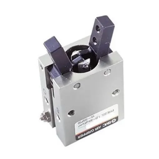 SMC 2 Finger Single Action Pneumatic Gripper, MHC2-10S, Angle Gripping Type product image