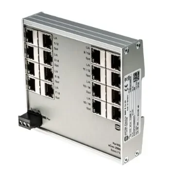 HARTING Unmanaged 16 Port Ethernet Switch - 24020160010 product image