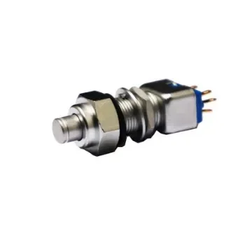 EOZ Push Button Switch, Momentary, Panel Mount, 10.2mm Cutout, DPDT, 48 V dc, 220V ac, IP65, IP67 - 18.17253.22 product image