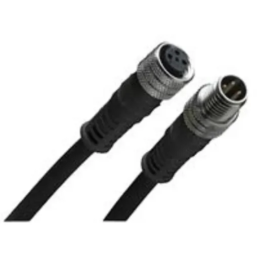 Brad from Molex Straight Female 4 way M12 to Straight Male 4 way M12 Sensor Actuator Cable, 5m - 1200060049 product image