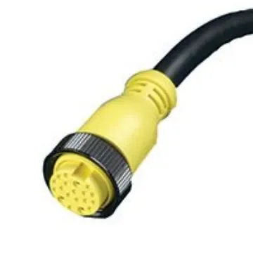 Brad from Molex Straight Female 19 way 1-1/8 in Circular to Unterminated Sensor Actuator Cable, 5m - 1300080303 product image