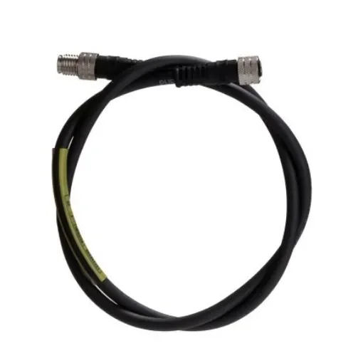 Brad from Molex Straight Female 3 way M8 to Straight Male 3 way M8 Sensor Actuator Cable, 600mm - 1200878141 product image