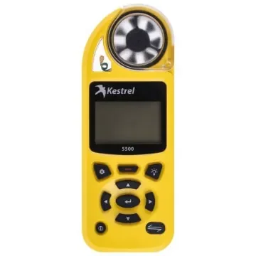 Kestrel 0855YEL Impeller Anemometer, 40m/s Max, Measures Air Flow, Altitude, Density, Density Altitude, Dew Point, product image