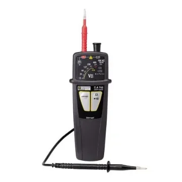 Chauvin Arnoux CA 742, LED Voltage tester, 690 V ac, 750V dc, Continuity Check, Battery Powered, CAT IV - P01191742Z product image