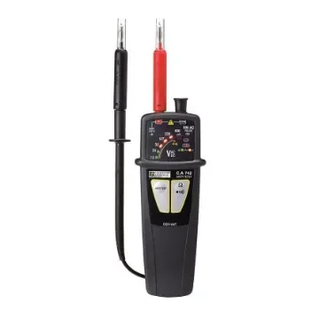 Chauvin Arnoux CA 742 IP2X, LED Voltage tester, 690 V ac, 750V dc, Continuity Check, Battery Powered, CAT IV - P01191742D product image