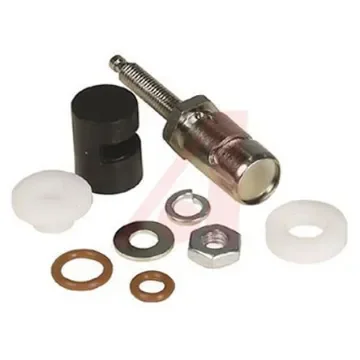 Abbatron, Black Binding Post With Brass Contacts and Nickel Plated - 1837-103 product image