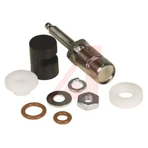Abbatron, Black Binding Post With Brass Contacts and Nickel Plated - 1837-103 product image