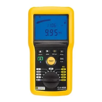 Chauvin Arnoux CA 6526 Insulation & Continuity Tester, 50V Min, 1000V Max, 200GO Max, CAT IV - P01140826 product image