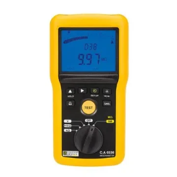 Chauvin Arnoux CA 6536 Insulation & Continuity Tester, 10V Min, 100V Max, 20GO Max, CAT IV - P01140836 product image