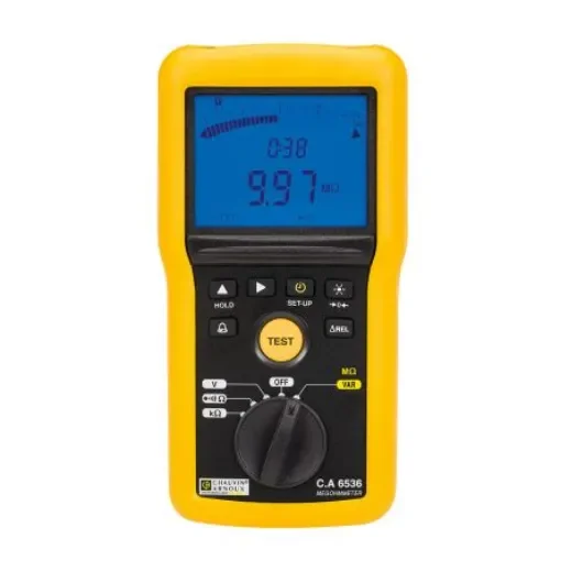 Chauvin Arnoux CA 6536 Insulation & Continuity Tester, 10V Min, 100V Max, 20GO Max, CAT IV - P01140836 product image