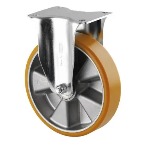 Tente Fixed Castor Wheel, 600kg Capacity, 200mm Wheel - 3678ITP200P63 product image