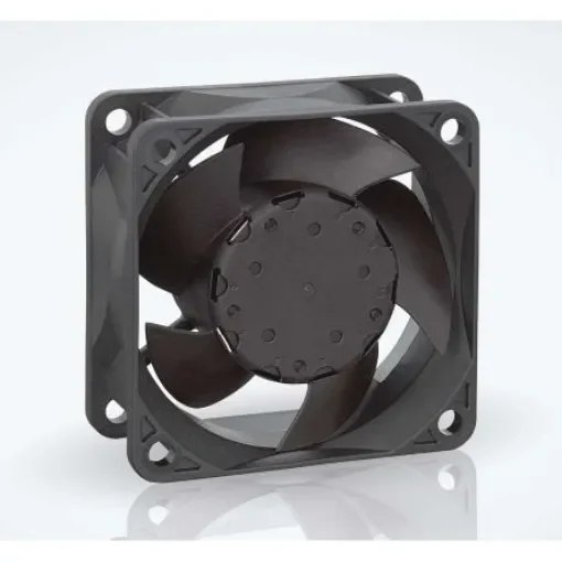 ebm-papst 630 Series Axial Fan, 12 V dc, DC Operation, 44m³/h, 1.6W, IP68, 60 x 60 x 25mm - 632/2HPU product image