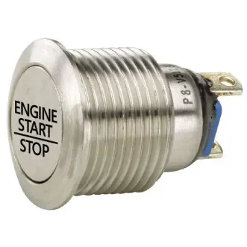 Otto Push Button Switch, Momentary, Panel Mount, SPDT, 28 V dc, 115V ac, IP64, IP68S, IP69K - P8-V000017 product image