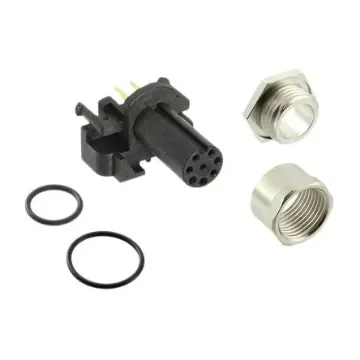 TE Connectivity Circular Connector, 8 Contacts, PCB Mount, M12 Connector, Socket, Female, IP68 - 5-2172071-2 product image