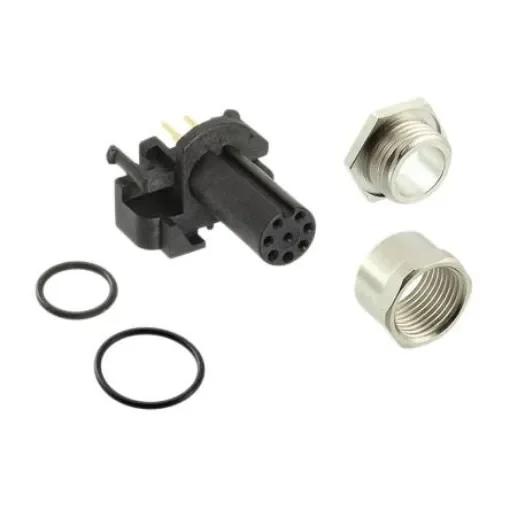 TE Connectivity Circular Connector, 8 Contacts, PCB Mount, M12 Connector, Socket, Female, IP68 - 5-2172071-2 product image