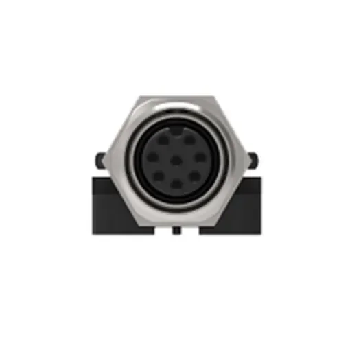 TE Connectivity Circular Connector, 8 Contacts, PCB Mount, M12 Connector, Socket, Female, IP68 - 5-2172078-2 product image