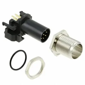 TE Connectivity Circular Connector, 8 Contacts, PCB Mount, M12 Connector, Plug, Male, IP68 - 5-2172080-2 product image