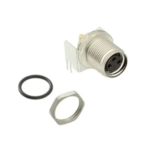 TE Connectivity Circular Connector, 3 Contacts, PCB Mount, M8 Connector, Socket, Female, IP67 - 2-2172091-2 product image