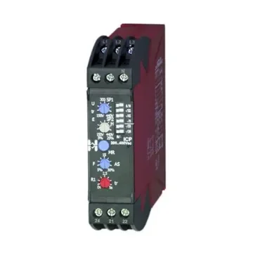 Hiquel Phase Monitoring Relay, 3 Phase, DPDT, DIN Rail - ICP300-500 (3-Wire) product image