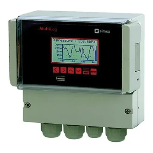 Simex SRD N16A, 8 Input Channels, 2 Output Channels, Graphical Chart Recorder Measures Current - SRD-N16A-8121-1-4-0B1 product image