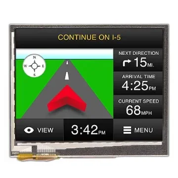 Displaytech DT035BTFT-PTS TFT LCD Colour Display / Touch Screen, 3.5in, 320 x 240pixels product image
