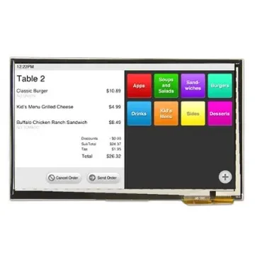 Displaytech DT070ATFT-PTS TFT LCD Colour Display / Touch Screen, 7in, 800 x 480pixels product image