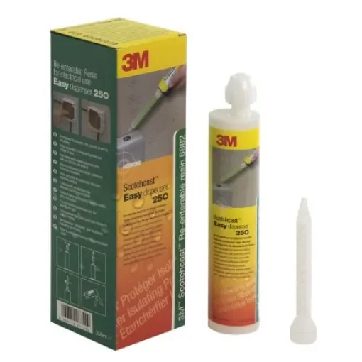 3M Scotchcast 8882 Easy dispenser 250 Amber, Translucent Flexible Potting and Encapsulating Compound 250 ml product image