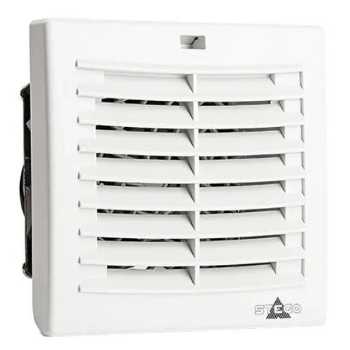 STEGO Filter Fan Plus FPI Series Filter Fan, 115 V ac, AC Operation, 16m³/h Filtered, 23m³/h Unimpeded, IP54, 120 x - 01870.9-30 product image