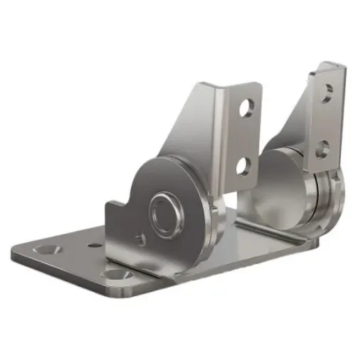 Pinet Polished Stainless Steel Friction Hinge, Screw Fixing, 50mm x 76mm - 70-7-3621 product image