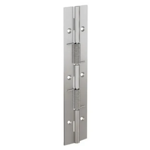 Pinet Stainless Steel Spring Hinge, 180mm x 40mm x 1.5mm - 71-1-3791 product image