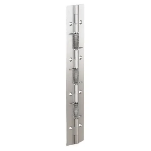 Pinet Steel Spring Hinge, Screw Fixing, 240mm x 40mm x 1.5mm - 71-1-3807 product image