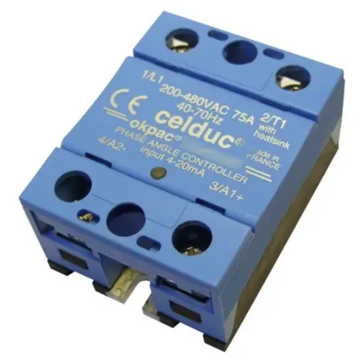 Celduc SO4 Series Solid State Relay, 125 A Load, Panel Mount, 480 V ac Load - SO469420 product image