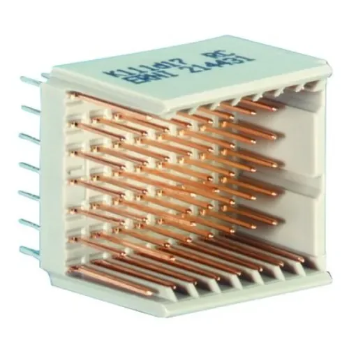 ERNI, ERmet 2mm Pitch Hard Metric Type B8 Backplane Connector, Male, Vertical, 8 Column, 7 Row, 40 Way - 214431 / 2336514-1 product image