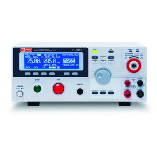 RS PRO IIT5010 Insulation Tester, 50V Min, 1000V Max, 50GO Max - 9176294 product image