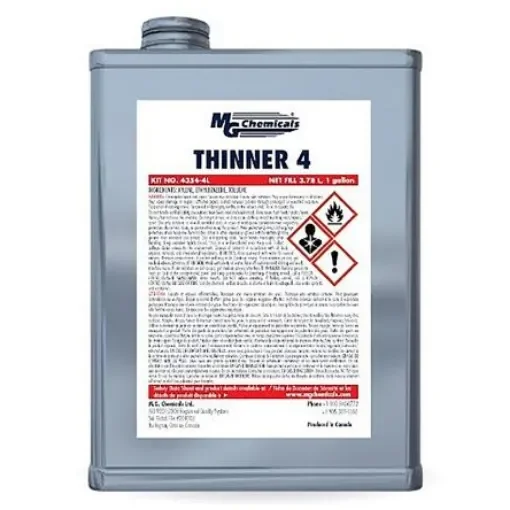 MG Chemicals Clear Acrylic, Urethane Conformal Coating Thinners, 1 L Tin - 4354-1L product image