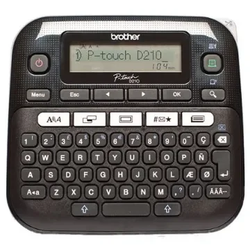 Brother PT-D210 Handheld Label Printer, 12mm Max Label Width, UK Plug - PTD210VP product image