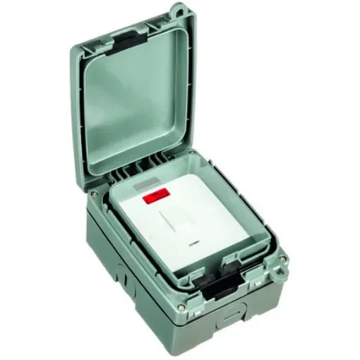 Timeguard 13A 1 Gang Switched Fused Spur IP66 - WXT103N product image