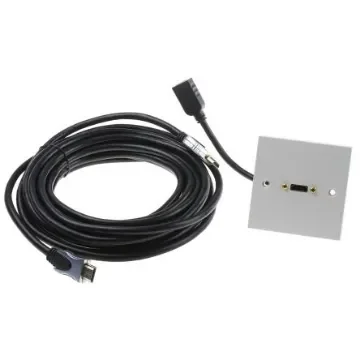 RS PRO Single Gang 1 Way Female HDMI Faceplate - 9194069 product image